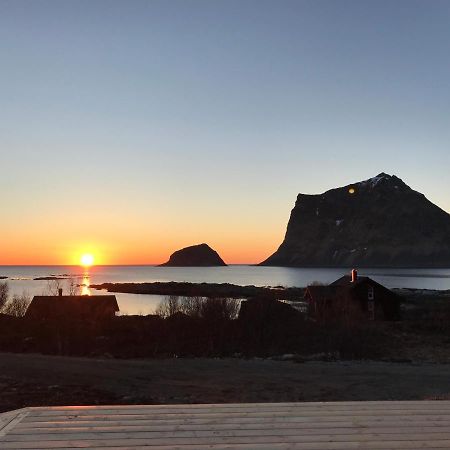 Cabin Panorama Lofoten With Jacuzzi Magic View Offersoya Extérieur photo