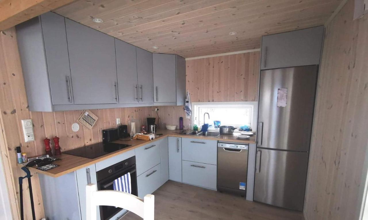 Cabin Panorama Lofoten With Jacuzzi Magic View Offersoya Extérieur photo