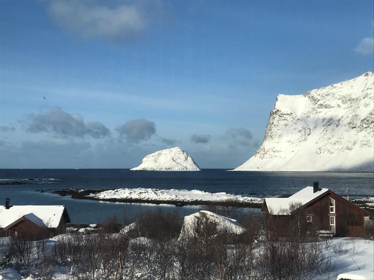 Cabin Panorama Lofoten With Jacuzzi Magic View Offersoya Extérieur photo