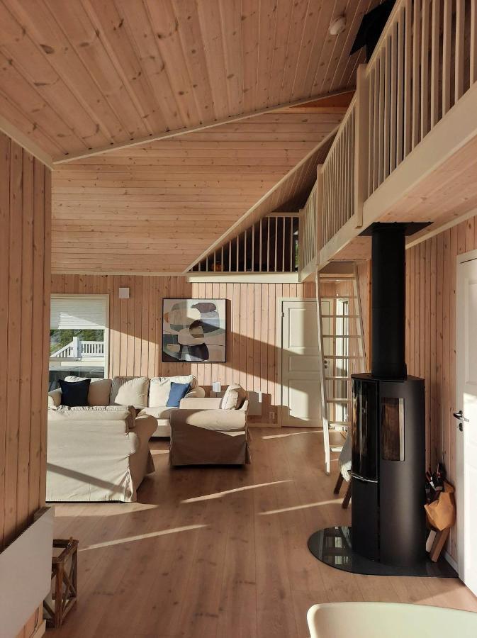 Cabin Panorama Lofoten With Jacuzzi Magic View Offersoya Extérieur photo