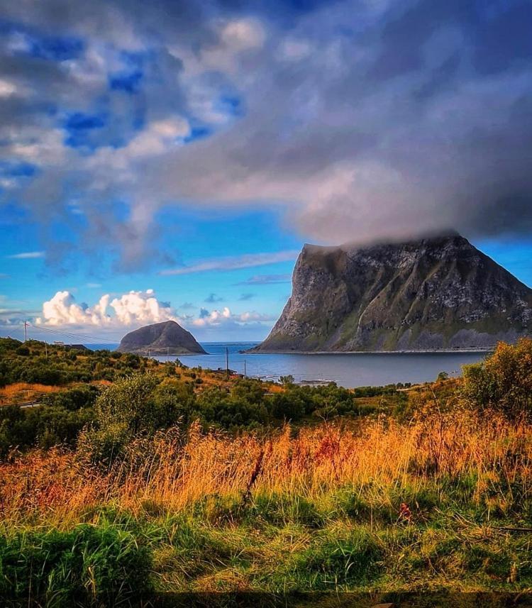 Cabin Panorama Lofoten With Jacuzzi Magic View Offersoya Extérieur photo