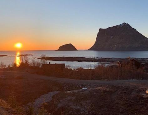 Cabin Panorama Lofoten With Jacuzzi Magic View Offersoya Extérieur photo