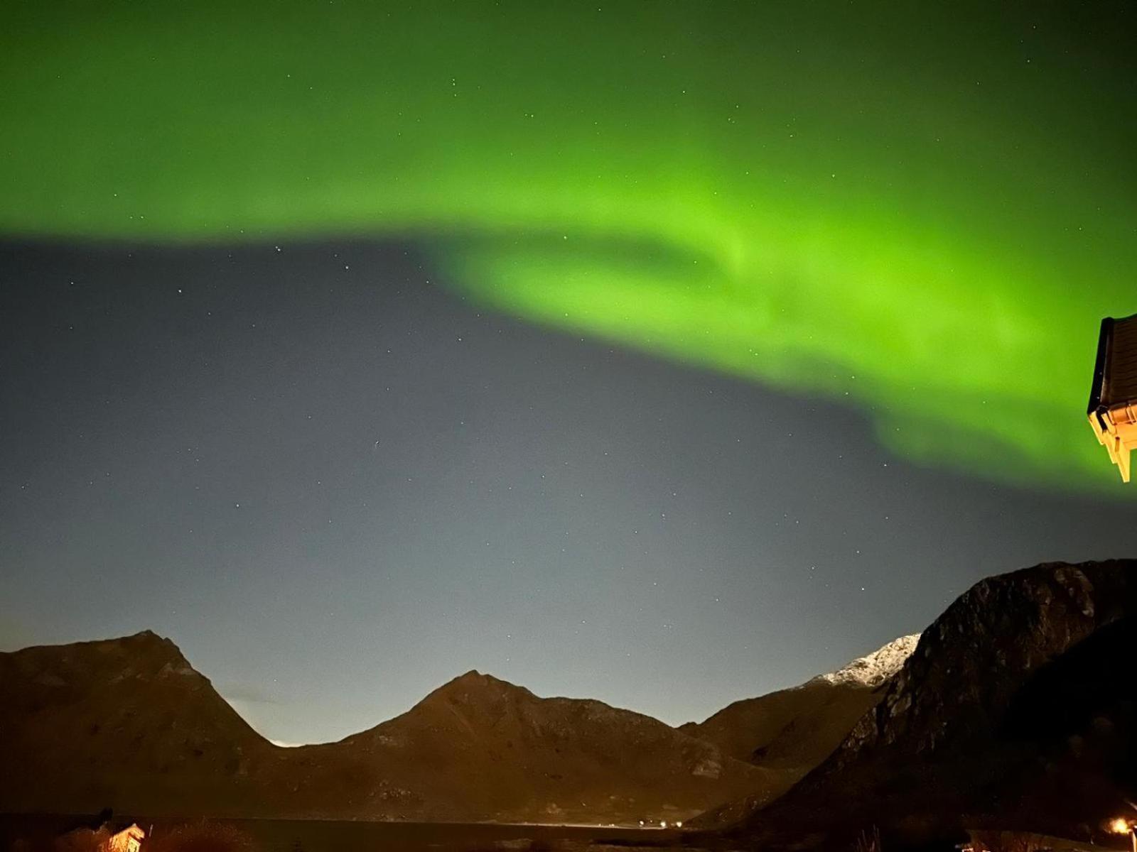 Cabin Panorama Lofoten With Jacuzzi Magic View Offersoya Extérieur photo